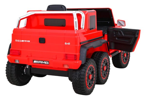 Mercedes G63 AMG Autko na akumulator Czerwony