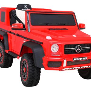 Mercedes G63 AMG Autko na akumulator Czerwony