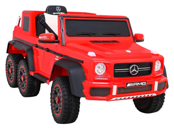 Mercedes G63 AMG Autko na akumulator Czerwony