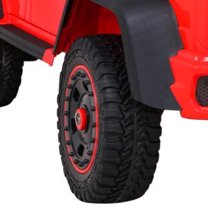 Mercedes G63 AMG Autko na akumulator Czerwony