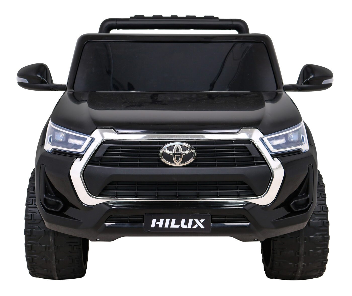 Toyota Hilux na akumulator dla dzieci Czarny Pickup
