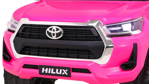 Toyota Hilux na akumulator dla dzieci, Różowy Pickup