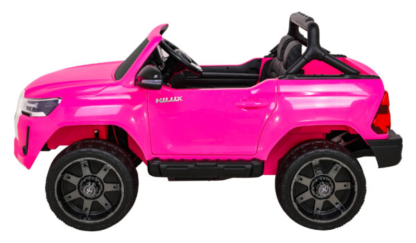 Toyota Hilux na akumulator dla dzieci, Różowy Pickup
