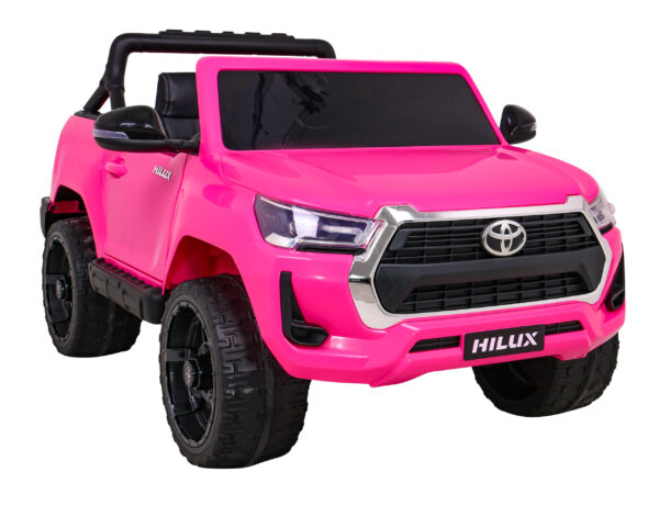 Toyota Hilux na akumulator dla dzieci, Różowy Pickup