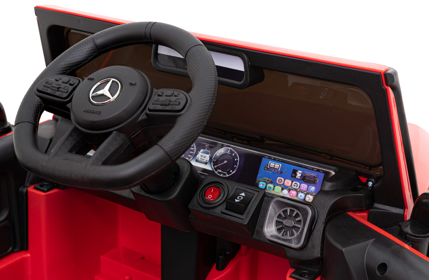 Mercedes AMG G63 dla dzieci Czerwony
