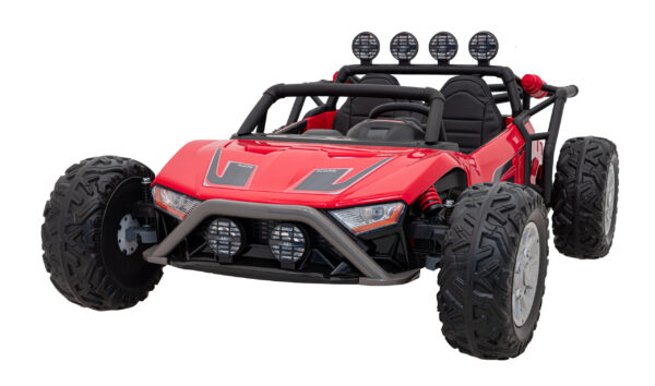 Auto Buggy Racing 5 na akumulator dla dzieci Czerwony