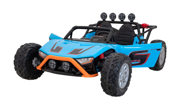 Auto Buggy Racing 5 na akumulator dla dzieci Niebieski