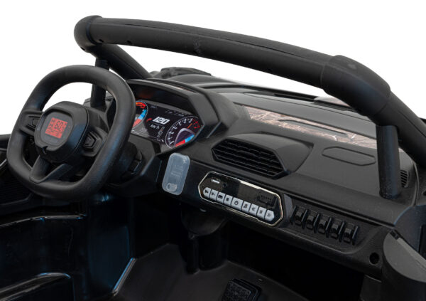 Auto Buggy Racing 5 na akumulator dla dzieci Czarny
