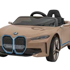 Autko BMW i4 na akumulator dla dzieci Złoty