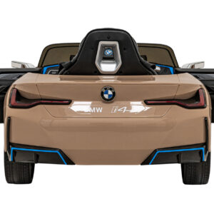 Autko BMW i4 na akumulator dla dzieci Złoty