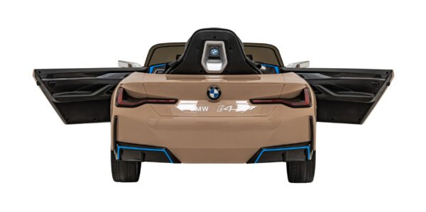 Autko BMW i4 na akumulator dla dzieci Złoty