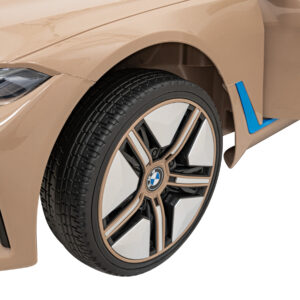 Autko BMW i4 na akumulator dla dzieci Złoty