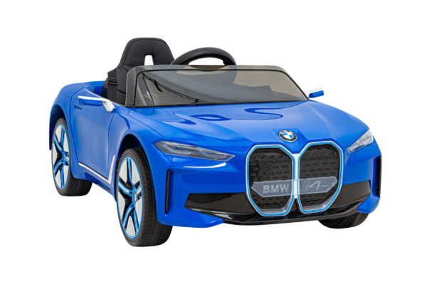 Autko BMW i4 na akumulator dla dzieci Niebieski