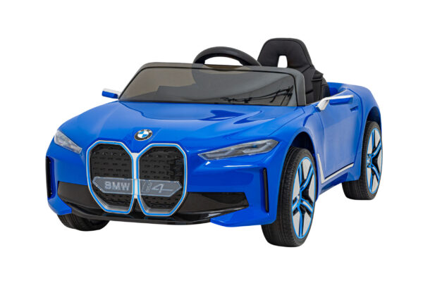 Autko BMW i4 na akumulator dla dzieci Niebieski