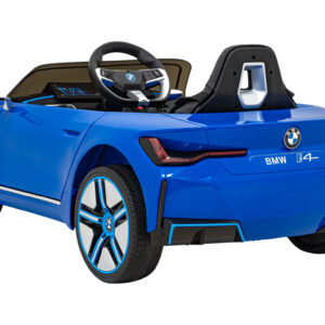 Autko BMW i4 na akumulator dla dzieci Niebieski