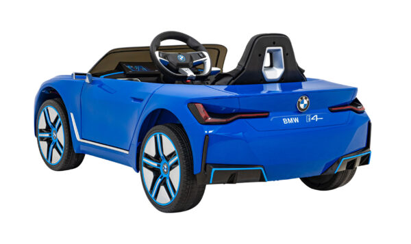 Autko BMW i4 na akumulator dla dzieci Niebieski