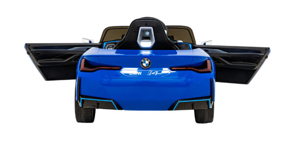 Autko BMW i4 na akumulator dla dzieci Niebieski