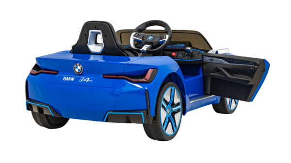 Autko BMW i4 na akumulator dla dzieci Niebieski