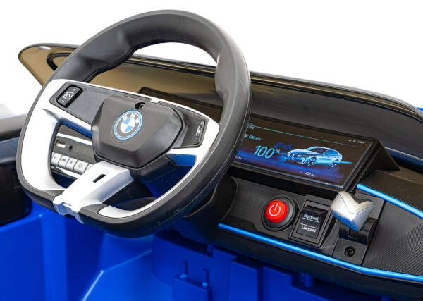 Autko BMW i4 na akumulator dla dzieci Niebieski