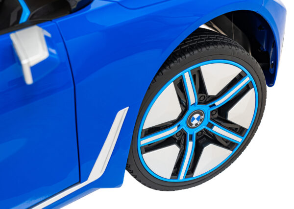 Autko BMW i4 na akumulator dla dzieci Niebieski