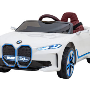Autko BMW i4 na akumulator dla dzieci Biały