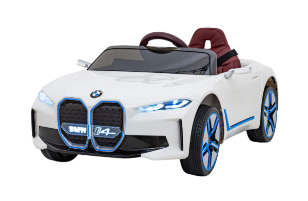 Autko BMW i4 na akumulator dla dzieci Biały