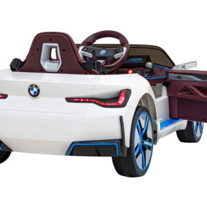 Autko BMW i4 na akumulator dla dzieci Biały