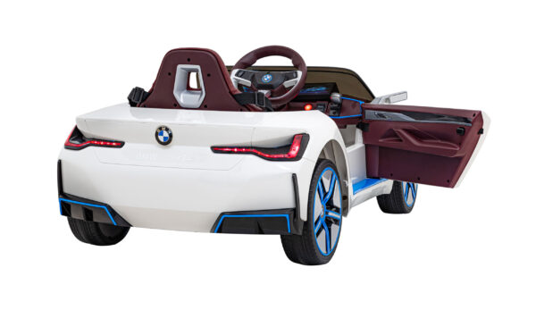 Autko BMW i4 na akumulator dla dzieci Biały