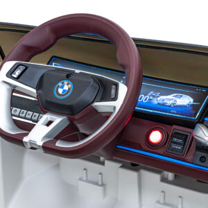 Autko BMW i4 na akumulator dla dzieci Biały