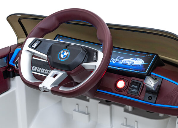 Autko BMW i4 na akumulator dla dzieci Biały