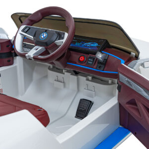 Autko BMW i4 na akumulator dla dzieci Biały
