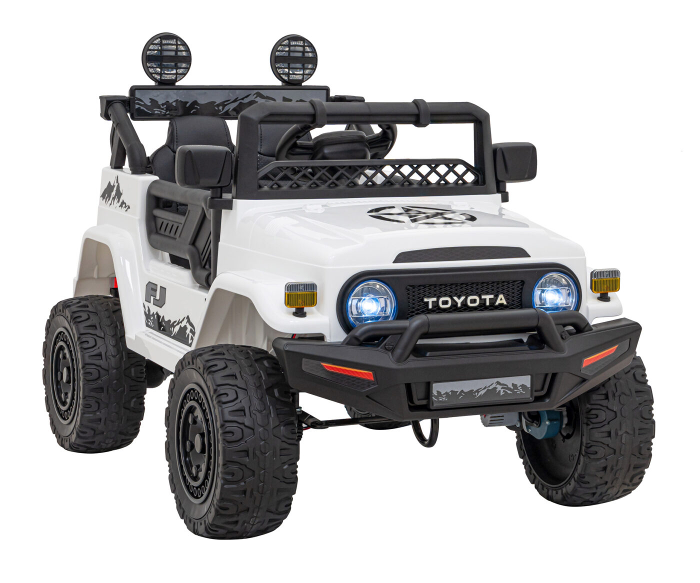 Toyota FJ Cruiser dla dzieci Biały