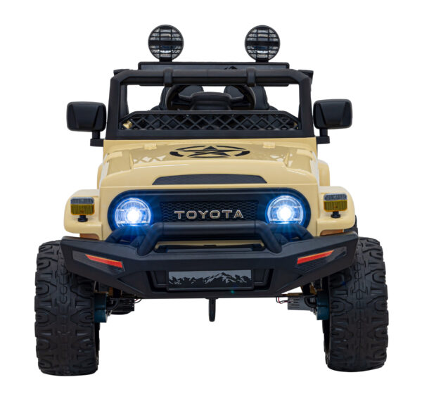 Toyota FJ Cruiser dla dzieci Beżowy