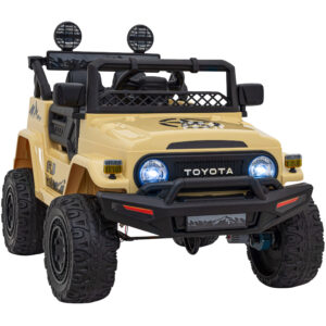 Toyota FJ Cruiser dla dzieci Beżowy