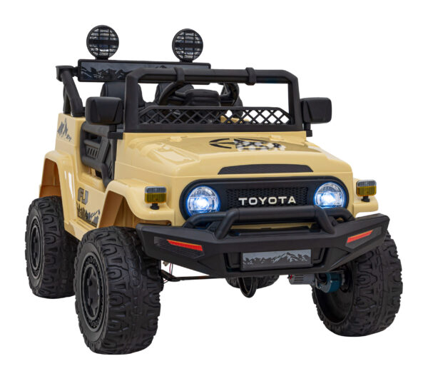 Toyota FJ Cruiser dla dzieci Beżowy