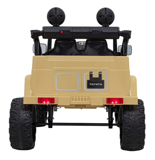 Toyota FJ Cruiser dla dzieci Beżowy