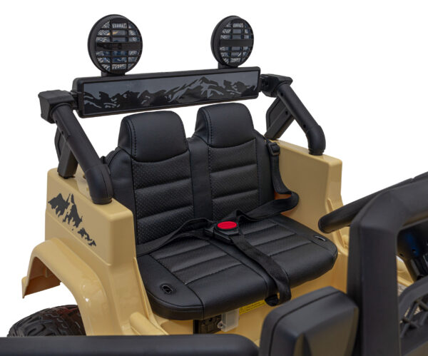 Toyota FJ Cruiser dla dzieci Beżowy