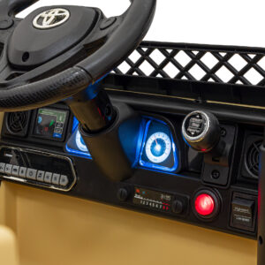 Toyota FJ Cruiser dla dzieci Beżowy