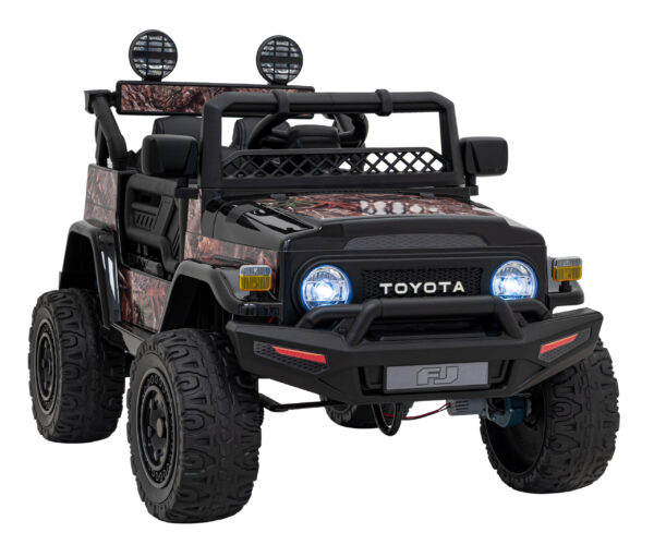 Toyota FJ Cruiser dla dzieci Czarna terenówka