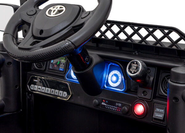 Toyota FJ Cruiser dla dzieci Czarna terenówka