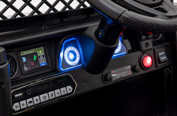 Toyota FJ Cruiser dla dzieci Czarna terenówka