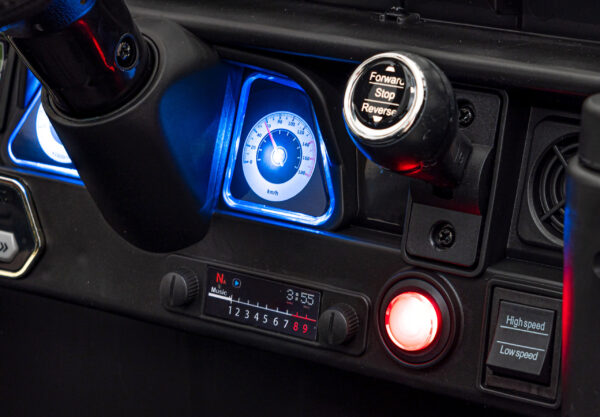Toyota FJ Cruiser dla dzieci Czarna terenówka